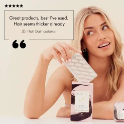Hair Gain Hair Capsules Trio - 3 Month Supply x 180 Capsules Clearance