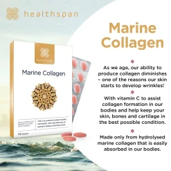 Healthspan Collagen Marine Collagen Tablets x 120 Hot