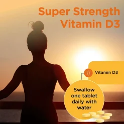 Healthspan Vitamin D Super Strength Vitamin D3 Tablets x 240 Hot