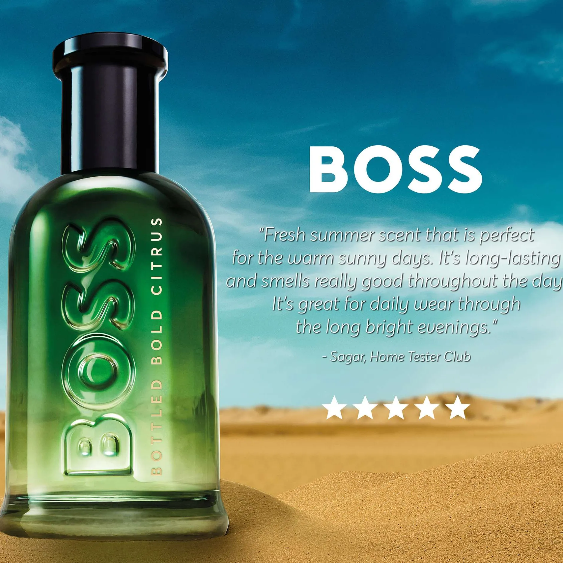 HUGO BOSS BOSS Bottled Bold Citrus Eau de Parfum 100ml Hot