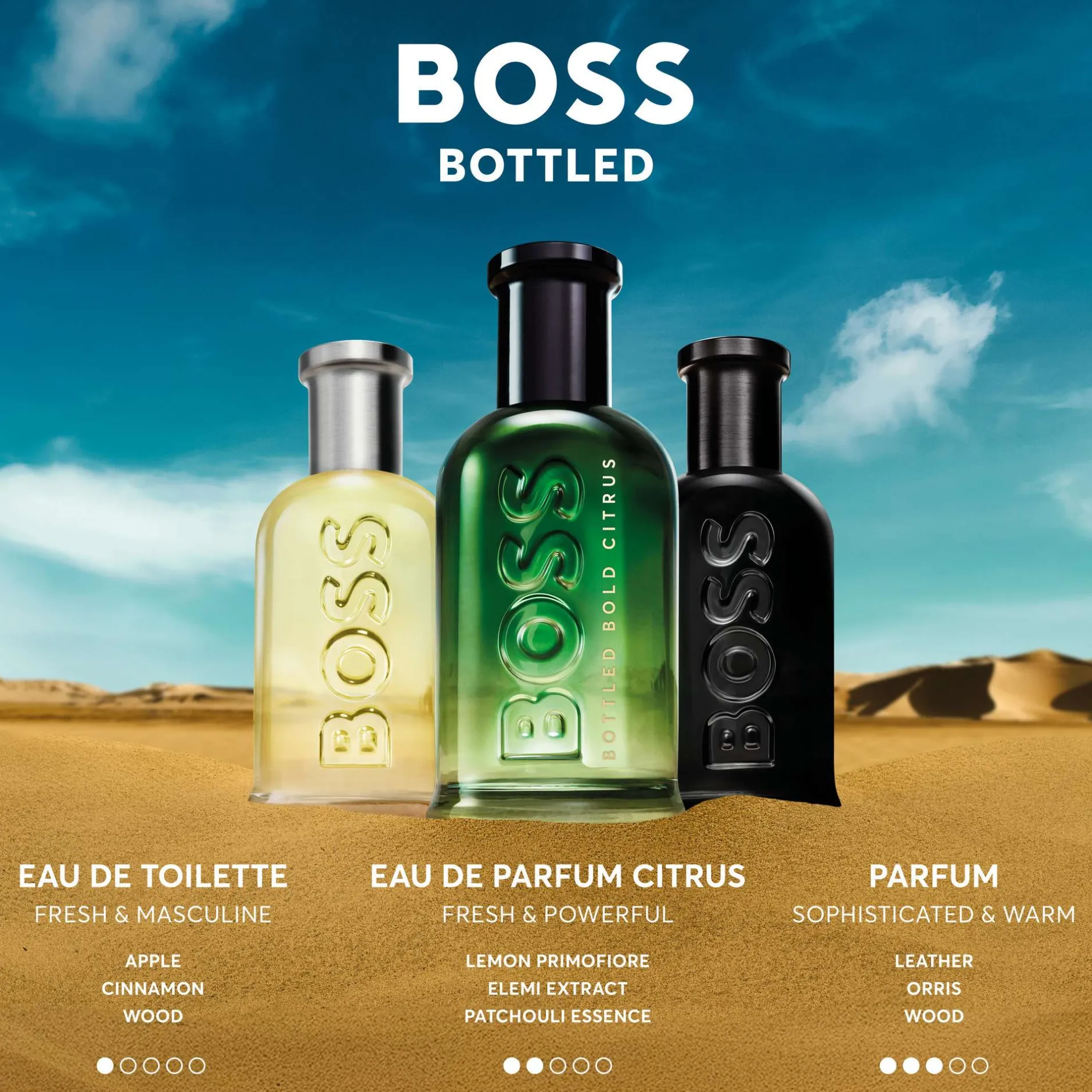 HUGO BOSS BOSS Bottled Bold Citrus Eau de Parfum 100ml Hot