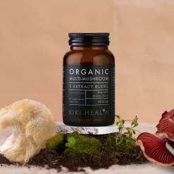 KIKI Health Immune Health Organic Multi-Mushroom 8 Extract Blend 60 Vegicaps Best
