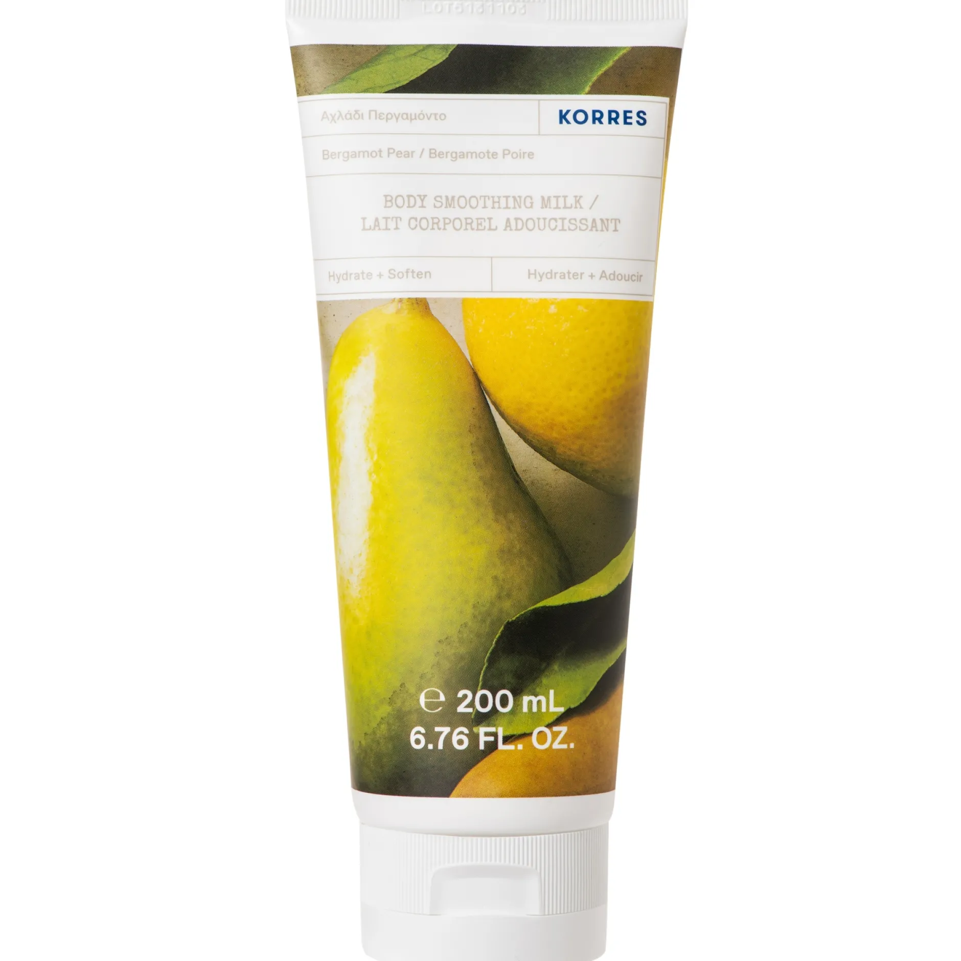 KORRES Body Bergamot Pear Body Smoothing Milk 200ml