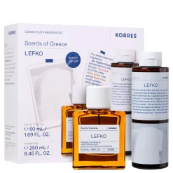 KORRES Gift Sets Scents of Greece Lefko Set New