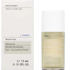KORRES White Pine Advanced Wrinkle Smoothing Eye & Lips Contour Cream 15ml Hot
