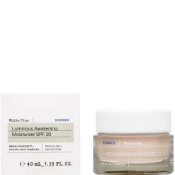 KORRES White Pine Luminous Awakening Moisturiser SPF20 40ml