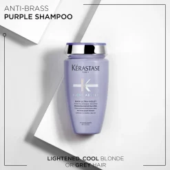 Kérastase Blond Absolu Bain Ultra-Violet: Anti-Brass Purple Shampoo 250ml Sale