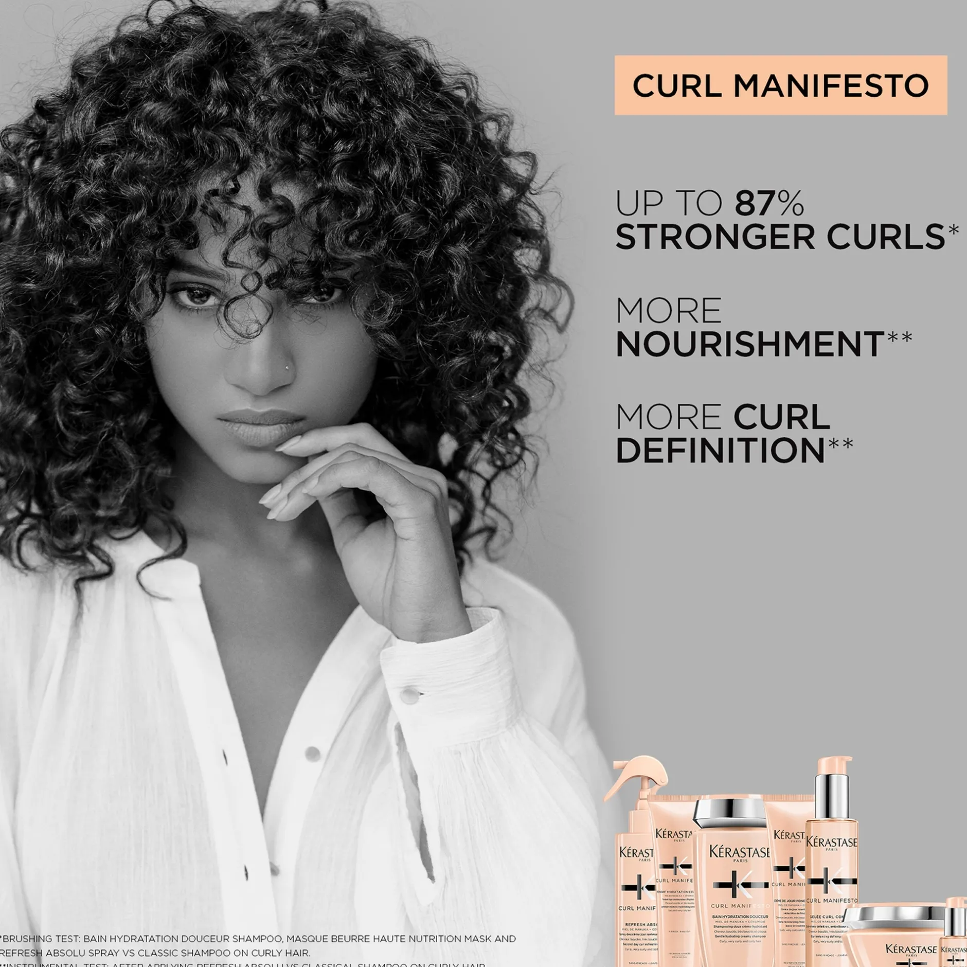 Kérastase Curl Manifesto Gelée Curl Contour: Curl Enhancing Gel-Cream 150ml Sale