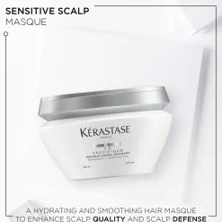Kérastase Specifique Masque Hydra-Apaisant: Sensitive Scalp Masque 200ml New