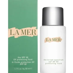 LA MER Face The Broad Spectrum SPF50 UV Protecting Fluid 50ml Hot