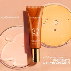 Lancaster Infinite Bronze Tinted Protection Sunlight Cream SPF30 Medium/Dark Shade 50ml Hot