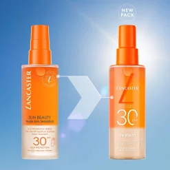 Lancaster Sun Beauty Sun Protective Water SPF50 150ml New
