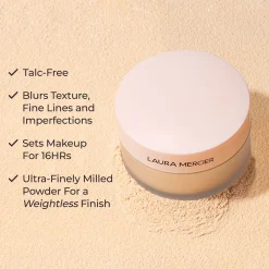 Laura Mercier Translucent Loose Talc-Free Setting Powder Ultra-Blur Mini Translucent Honey 6g