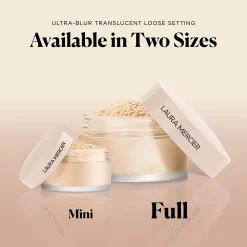 Laura Mercier Translucent Loose Talc-Free Setting Powder Ultra-Blur Mini Translucent Honey 6g