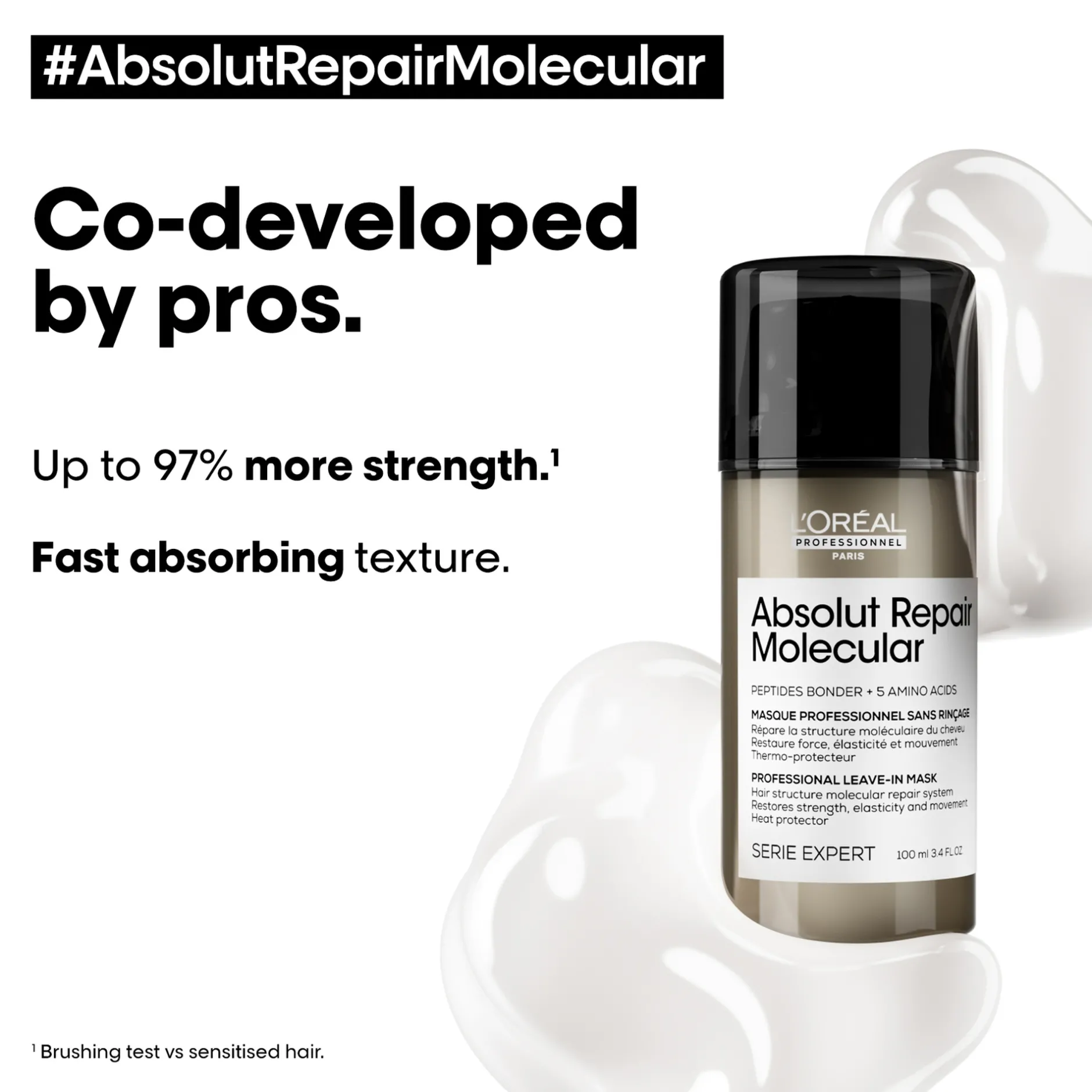 L'Oréal Professionnel SERIE EXPERT Absolut Repair Molecular Leave-In-Mask 100ml