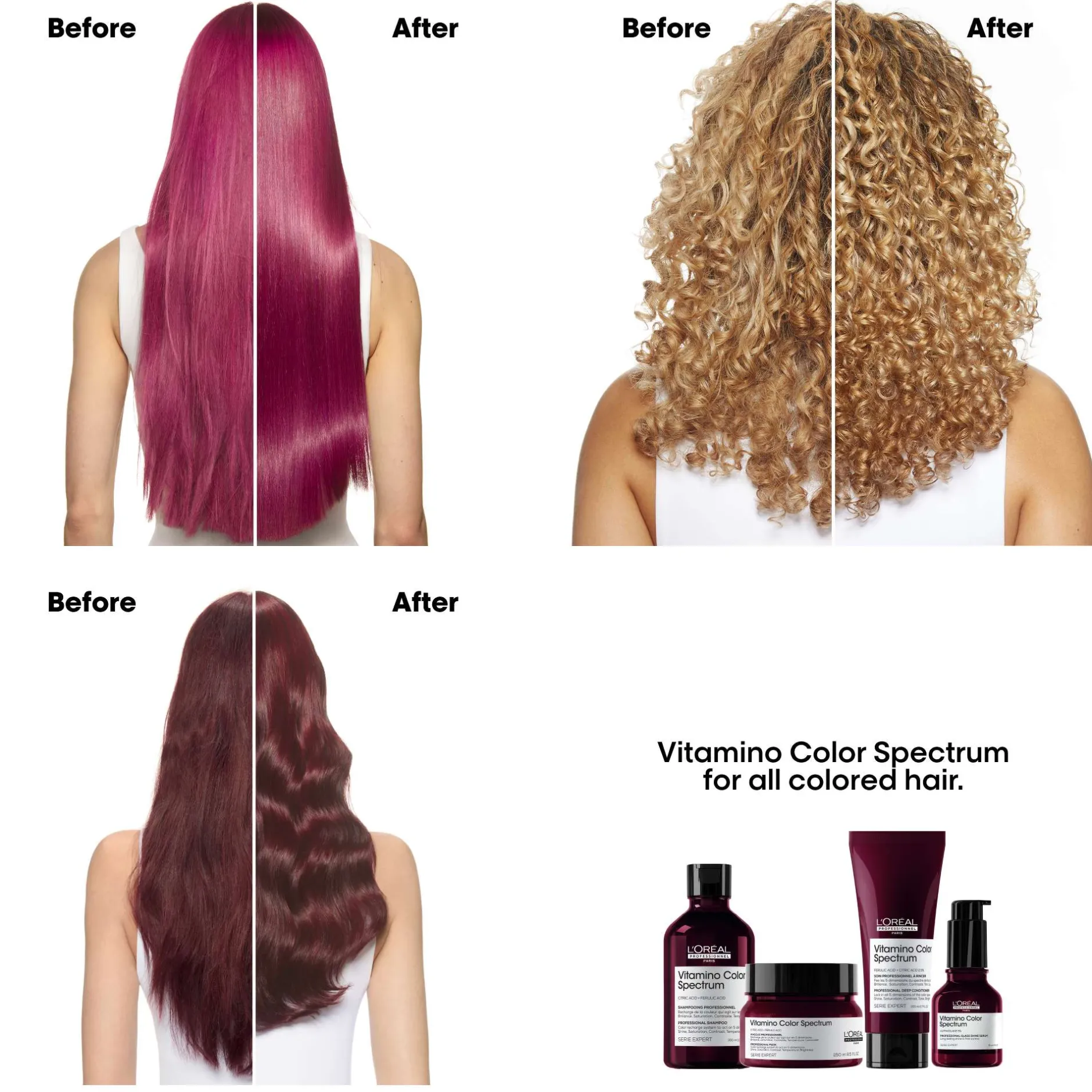 L'Oréal Professionnel Vitamino Color Spectrum Shampoo for Coloured Hair 300ml Outlet