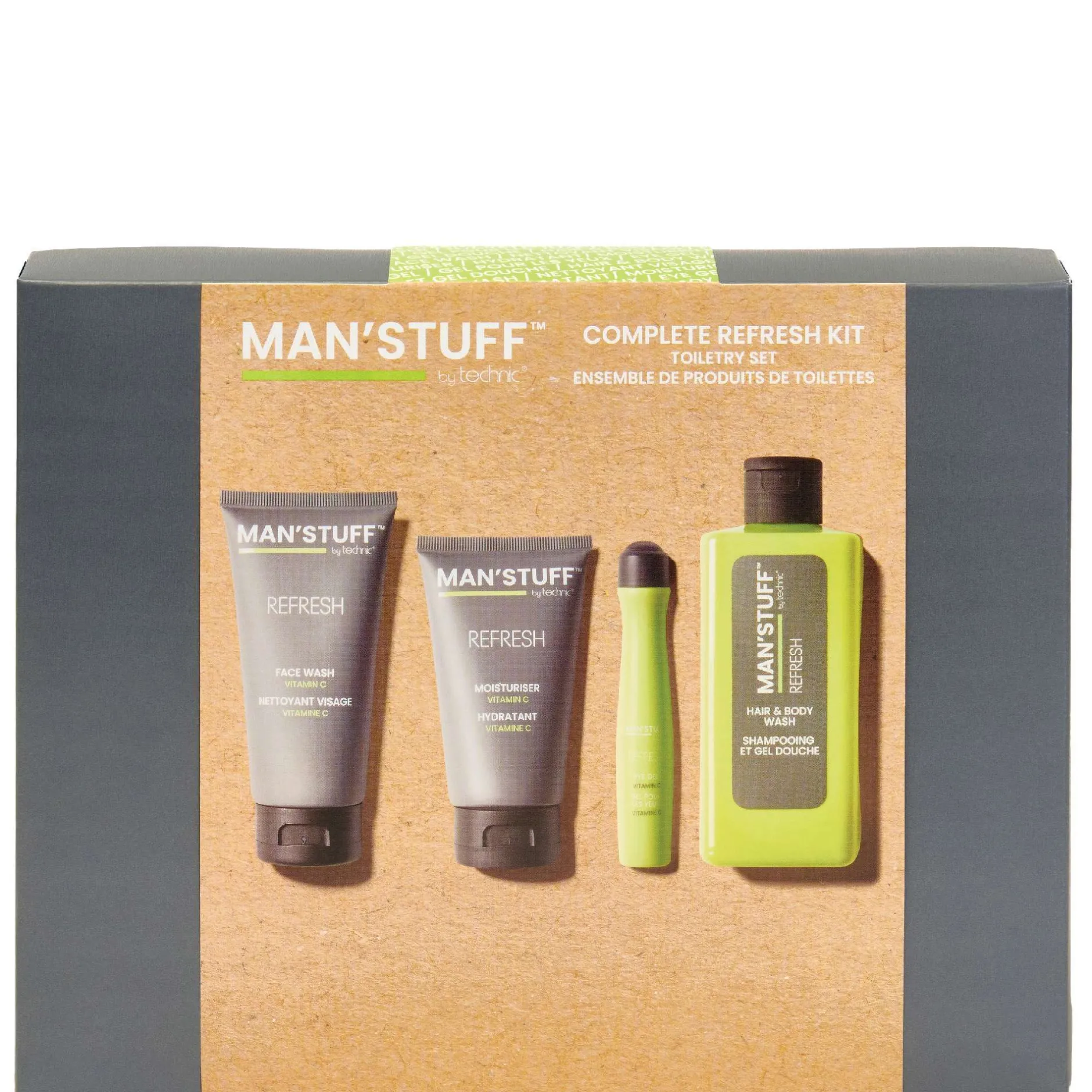 MAN'STUFF Gift Sets Complete Refresh Kit Discount