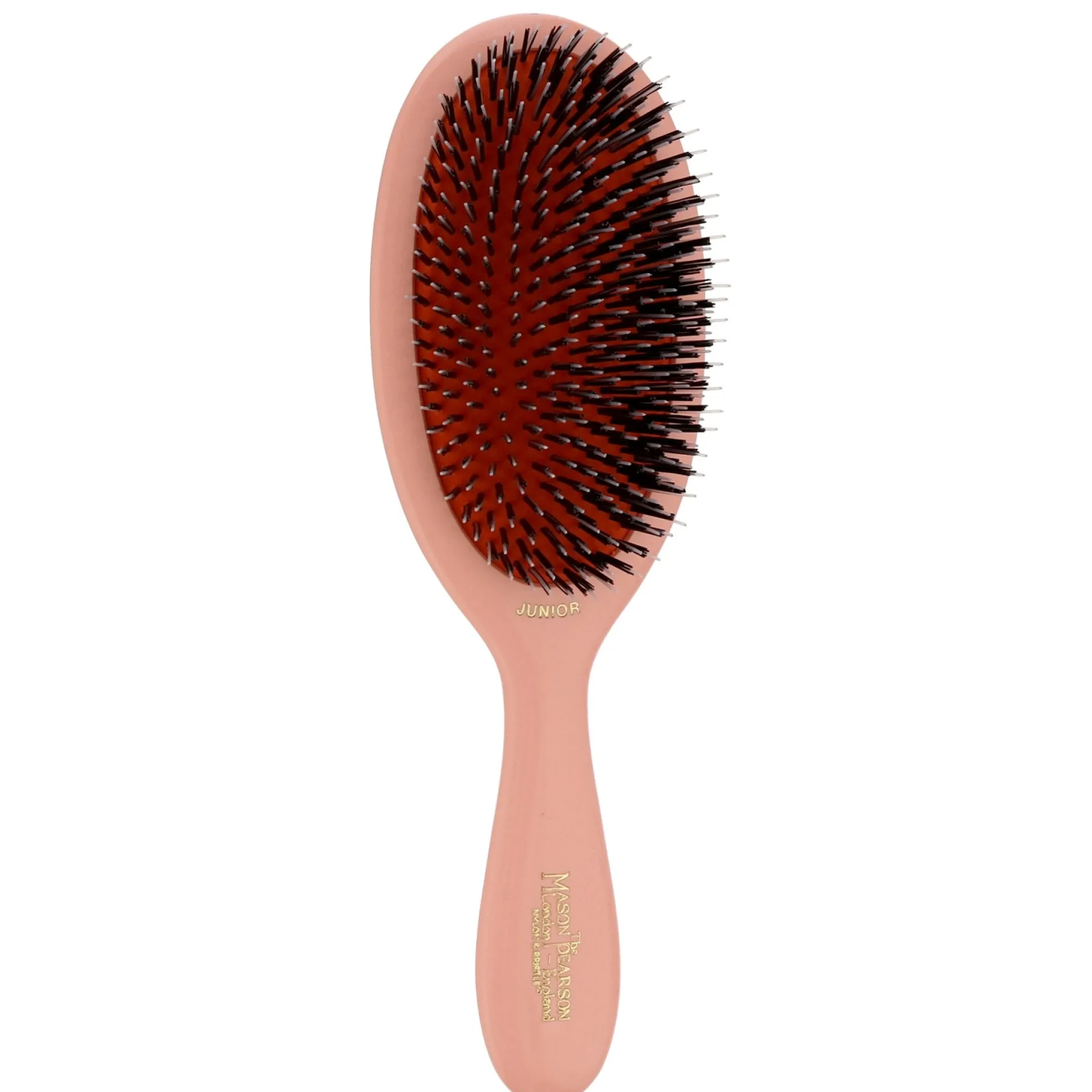 Mason Pearson Boar Bristle & Nylon Medium Junior Brush Pink BN2 Outlet