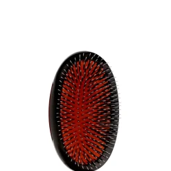 Mason Pearson Boar Bristle & Nylon Medium Junior Military Brush Dark Ruby BN2M Outlet