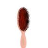 Mason Pearson Pure Boar Bristle Pocket Brush Pink B4 New