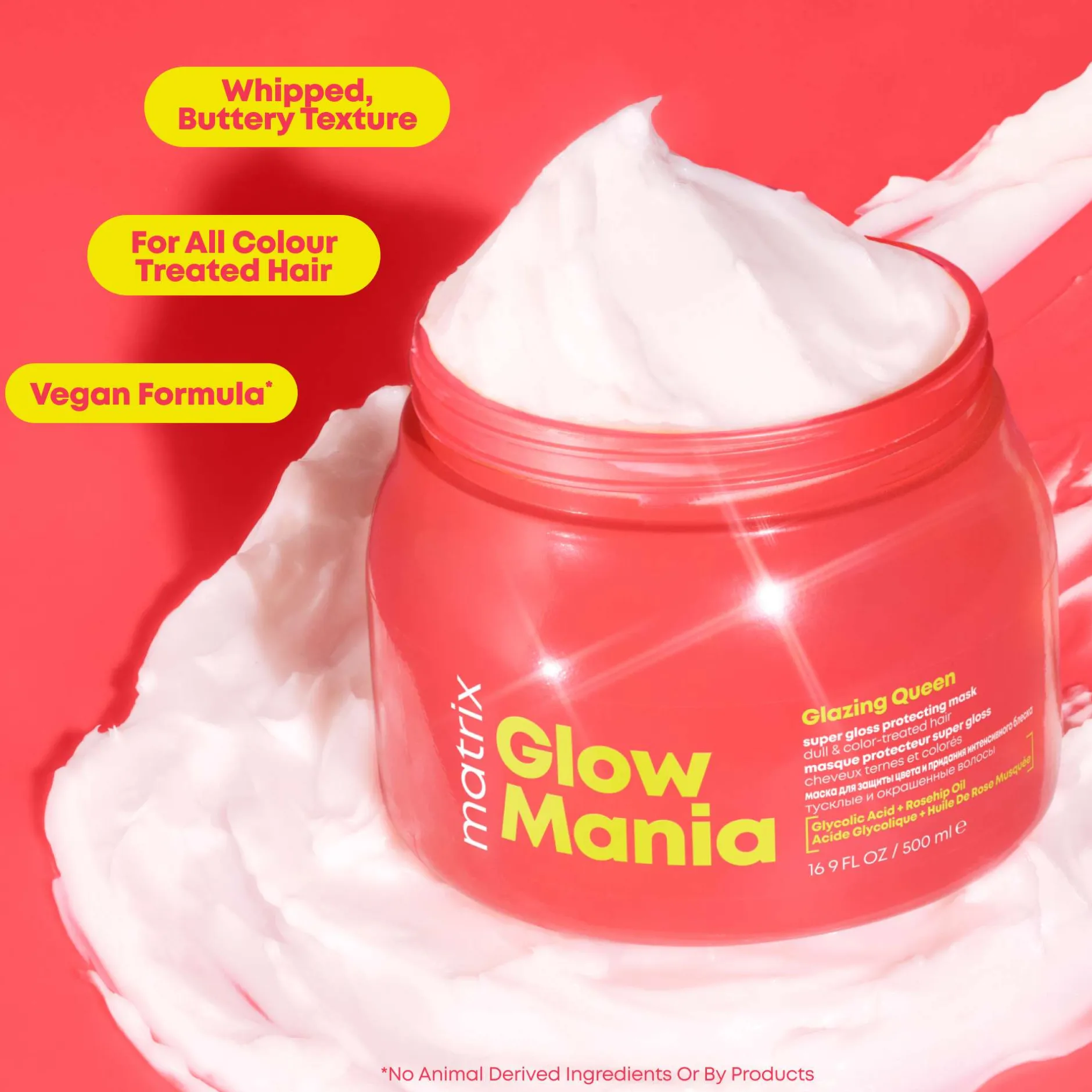 Matrix Glow Mania Glazing Queen: Super Gloss Protecting Mask 500ml