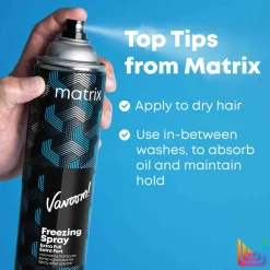 Matrix Vavoom Freeze Spray Extra Full Volumising Hairspray 500ml Outlet