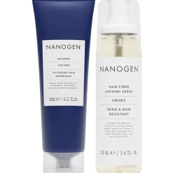 Nanogen Bundles Duo: Shampoo 240ml, Hair Fibre Locking Spray 100ml Hot