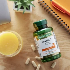 Nature's Bounty Vitamins Vitamin C 1000mg with Rose Hips x 60 Hot