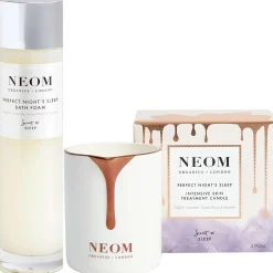 Neom Wellbeing London Bundles Duo: Perfect Night's Sleep Foam & Intensive Skin Treatment Candle Best