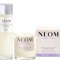 Neom Wellbeing London Bundles Duo: Perfect Night's Sleep Foam & 1 Wick Candle Hot
