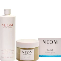Neom Wellbeing London Bundles Duo: Real Luxury Cocooning Shower Cream & Body Scrub Hot