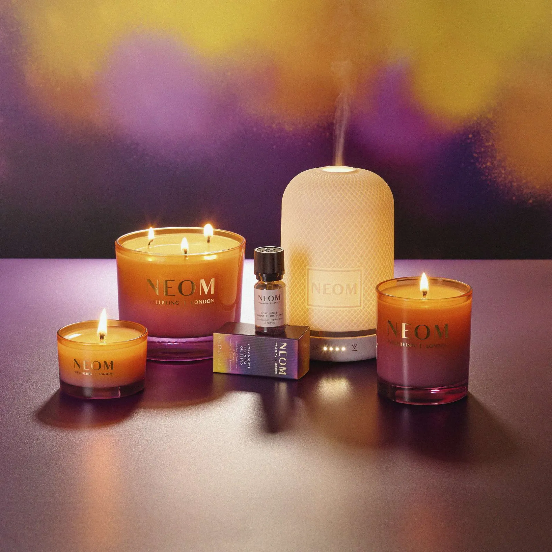 Neom Wellbeing London Cosy Nights Essential Oil Blend 10ml Outlet