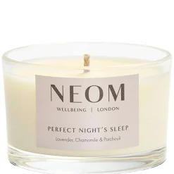 Neom Wellbeing London Scent To Sleep Perfect Night's Sleep Scented Candle (Travel) 75g Clearance