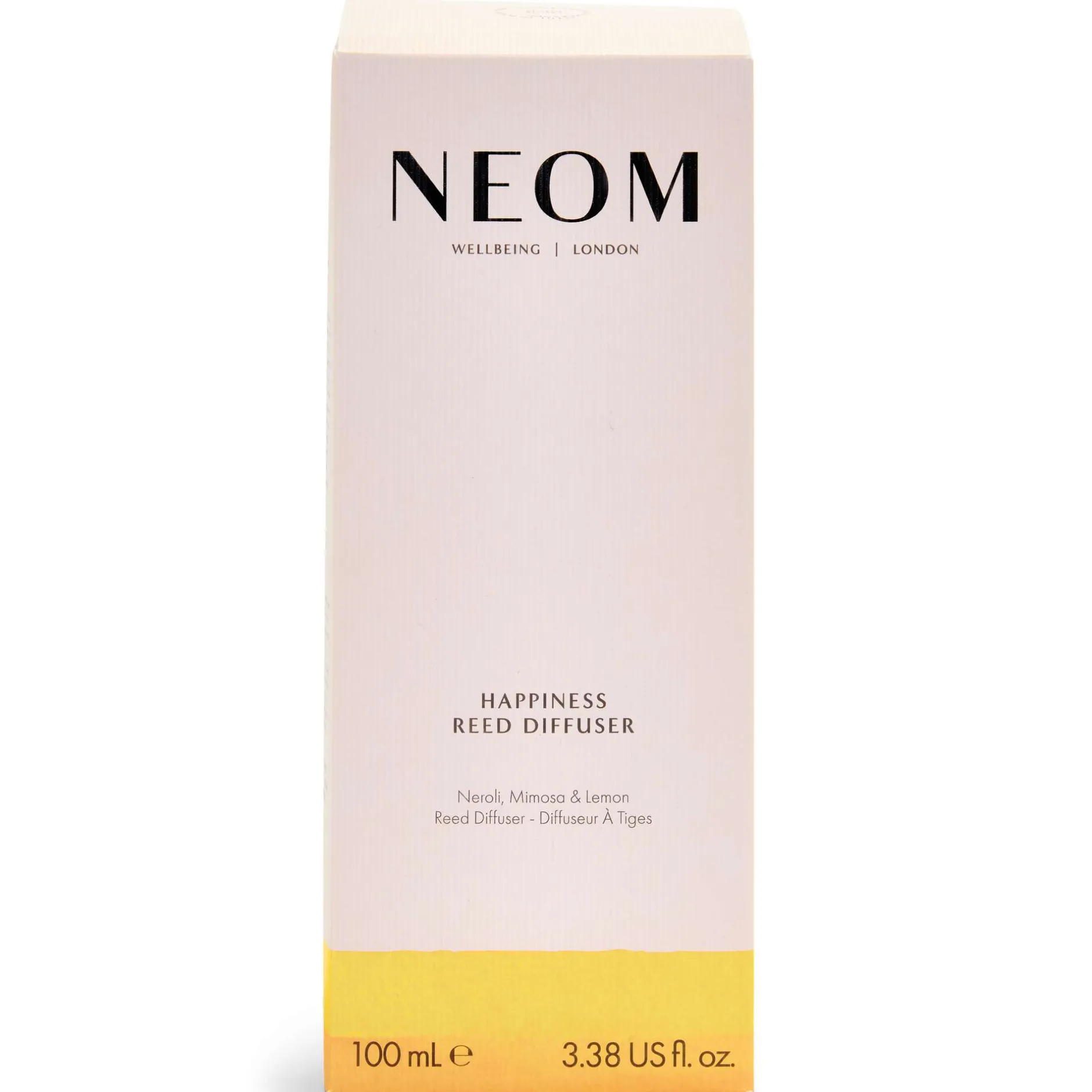 Neom Wellbeing London Scent To Make You Happy Happiness Reed Diffuser 100ml Clearance