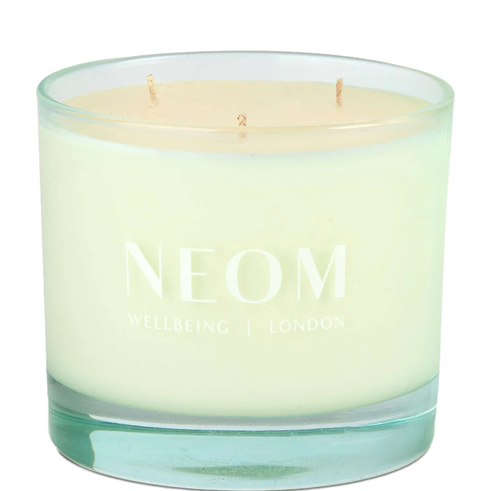 Neom Wellbeing London Summer Scenting Energy Burst 3 Wick Candle 420g Clearance