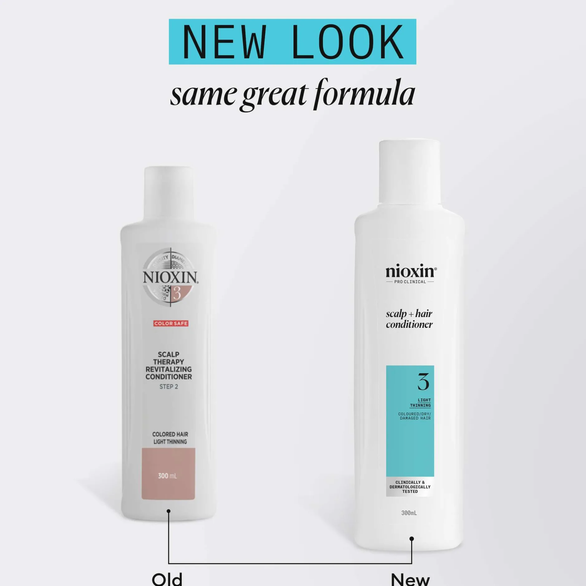 Nioxin Pro Clinical System 3 Conditioner for Coloured Hair with Light Thinning 300ml Discount