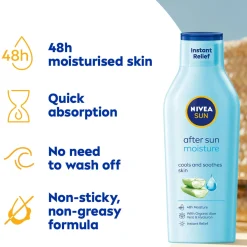Nivea After Sun Moisturising After Sun Lotion 400ml New