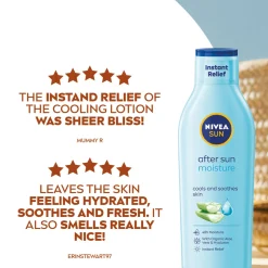 Nivea After Sun Moisturising After Sun Lotion 200ml Discount