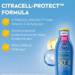 Nivea Sun Care Protect & Moisture SPF50+ Lotion 100ml