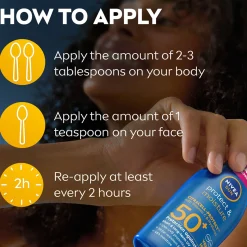 Nivea Sun Care Protect & Moisture SPF50+ Lotion 100ml