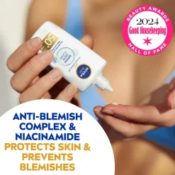 Nivea Sun Care UV Face Specialist Derma Skin Clear SPF50+ 40ml Clearance