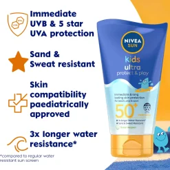 Nivea Sun Kids Protect & Care Ultra Protect & Play SPF50+ Lotion 150ml Discount