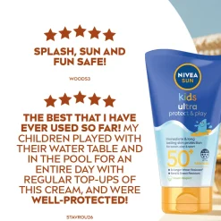 Nivea Sun Kids Protect & Care Ultra Protect & Play SPF50+ Lotion 150ml Discount