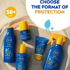 Nivea Sun Kids Protect & Care SPF50+ Roll On 50ml New