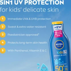 Nivea Sun Kids Protect & Care SPF50+ Lotion 200ml Online