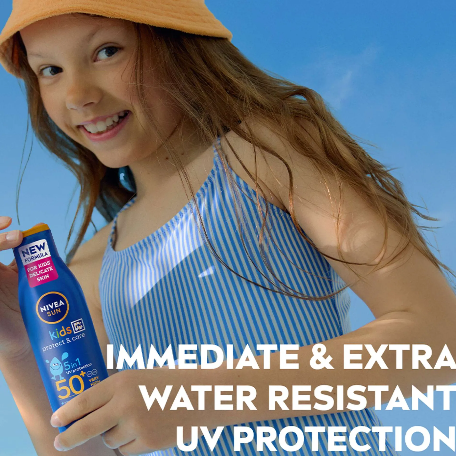 Nivea Sun Kids Protect & Care SPF50+ Lotion 200ml Online