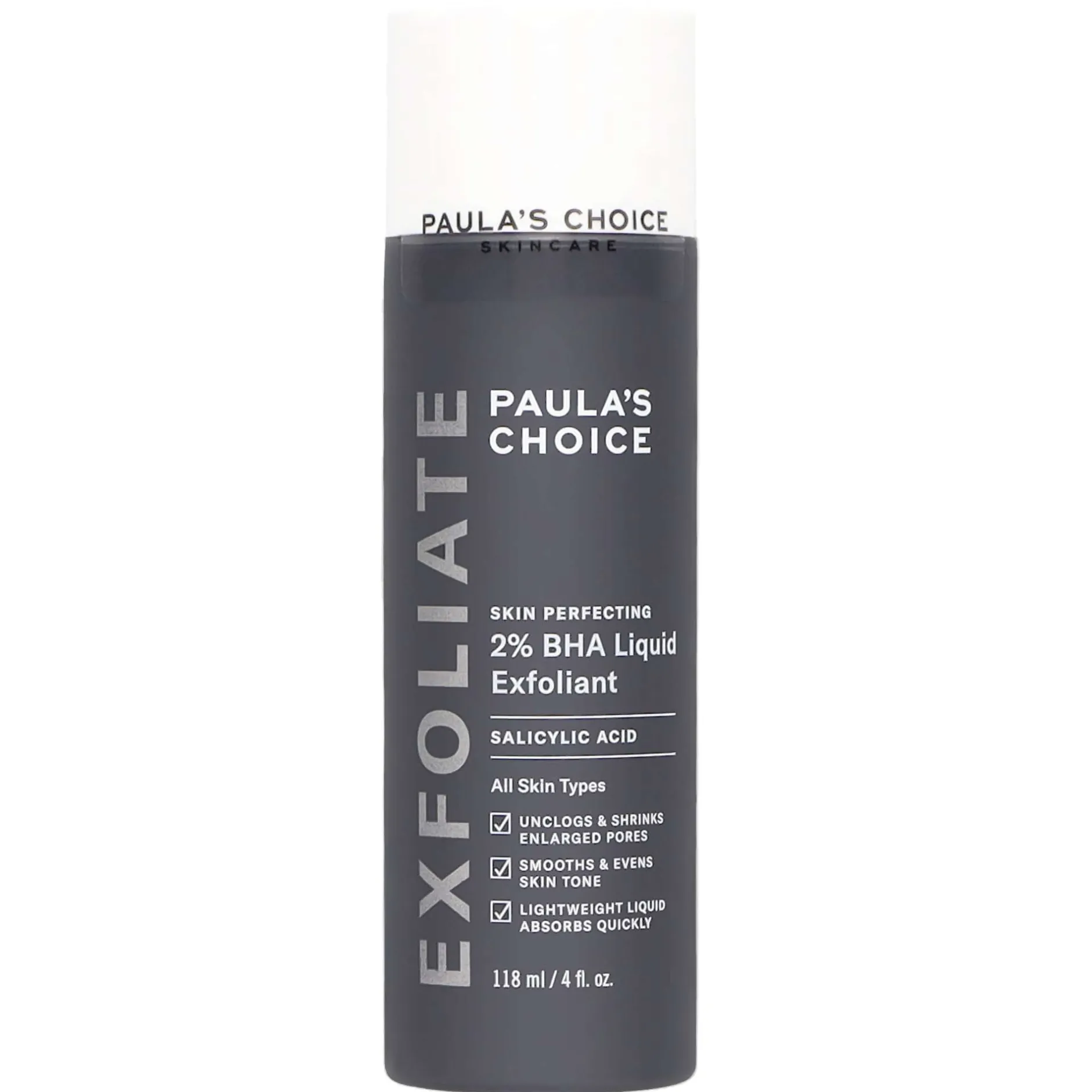 Paula's Choice Skin Perfecting 2% BHA Liquid Exfoliant 118ml New