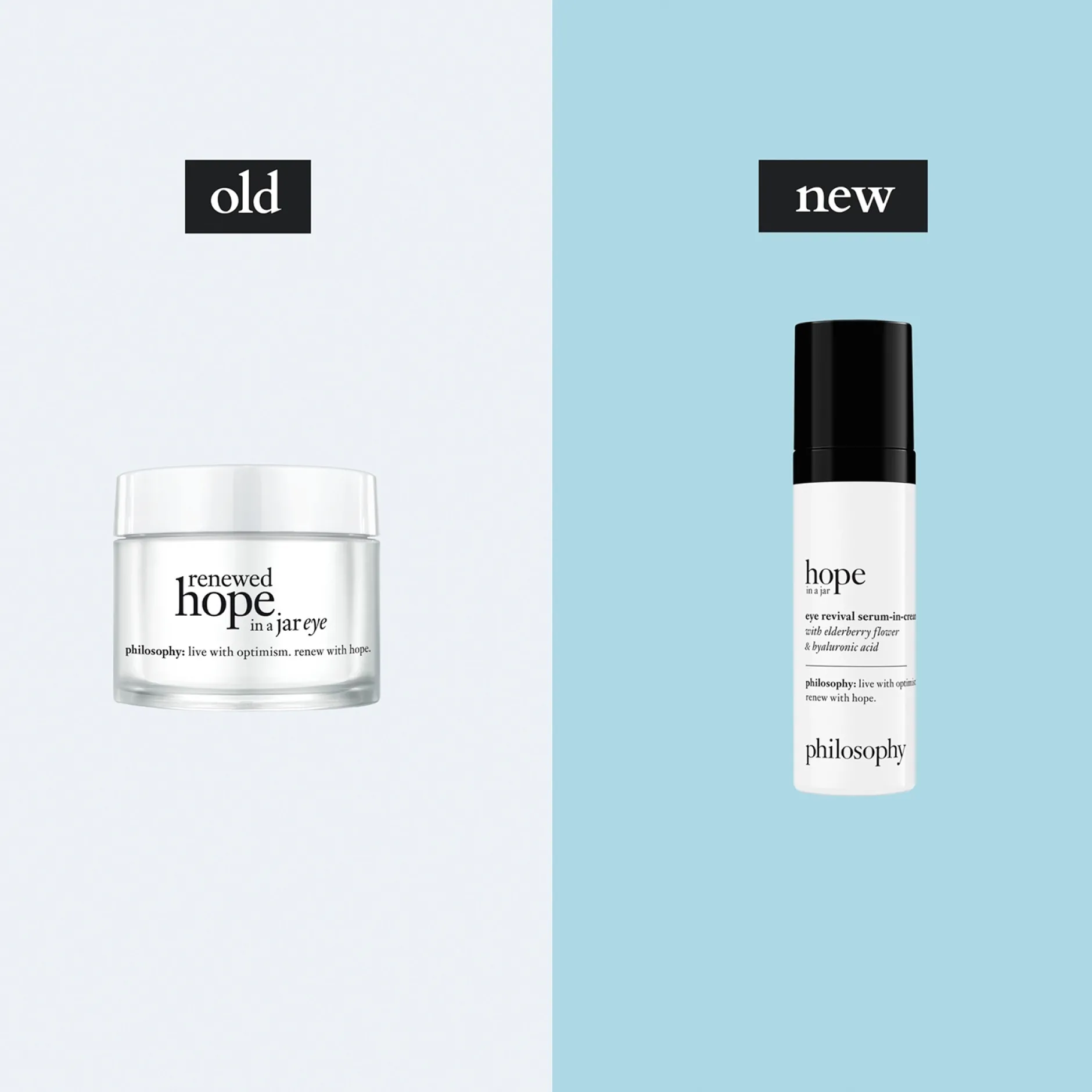 philosophy Hope In A Jar Eye Revival Serum-In-Cream 15ml New