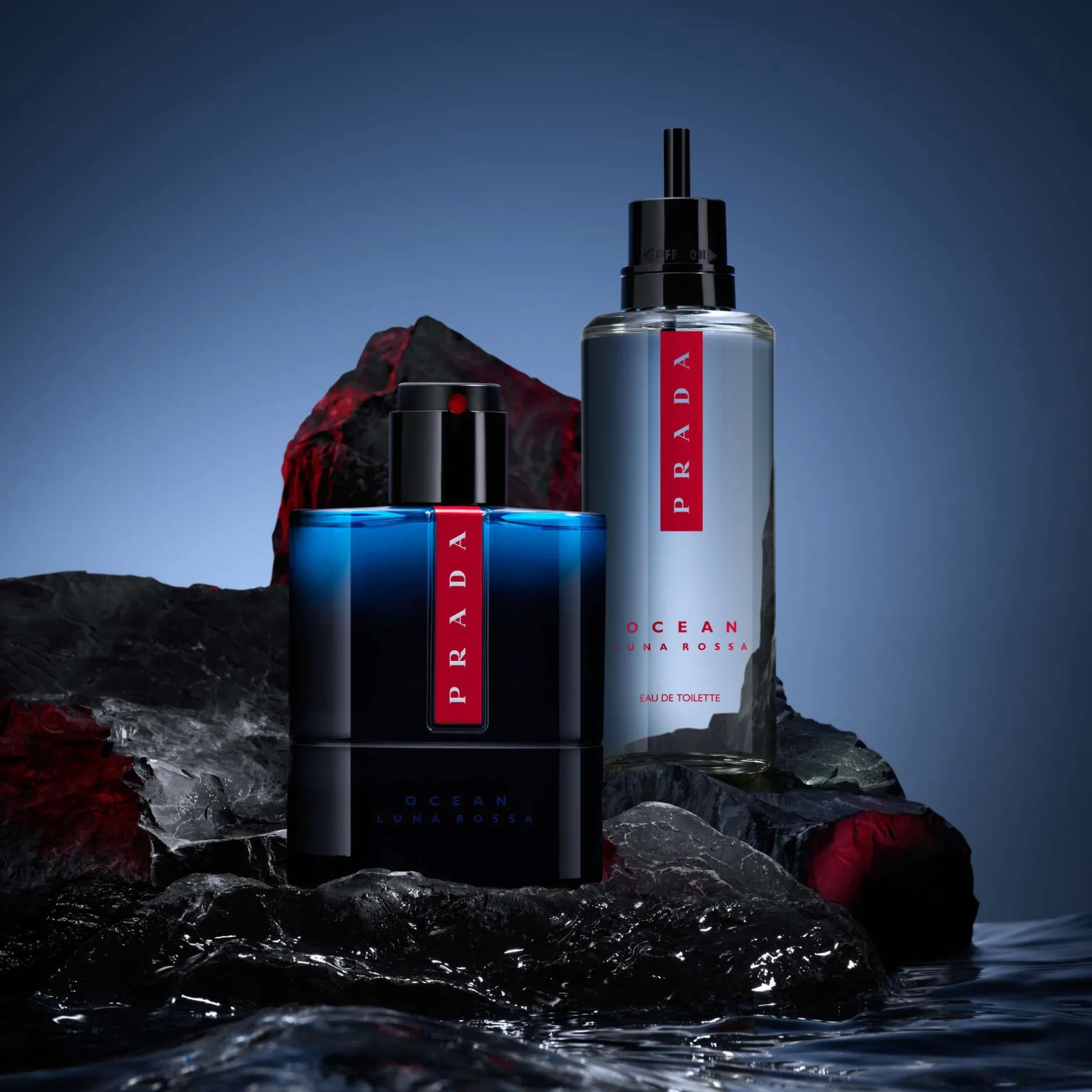 Prada Luna Rossa Ocean Eau de Toilette Spray 100ml Hot