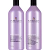 Pureology Bundles Duo: Hydrate Sheer Shampoo and Conditioner Supersize 1000ml For Fine, Dry Hair